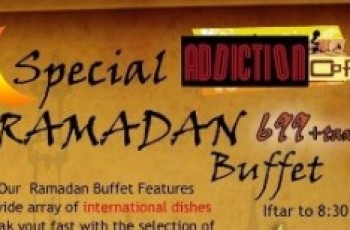 Addiction Cafe Ramadan Iftar Buffet Deal 2012