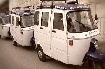 New rickshaws in karachi RIK