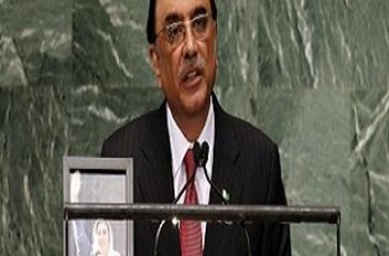 President Zardari address UN General Assembly