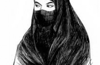 woman veil dress