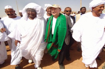 envoy with sudanes people