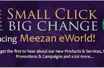 meezan eWorld service poster