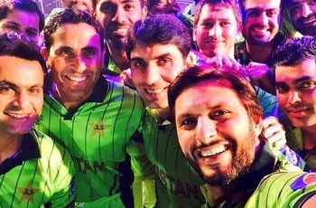 pakistan cricket team in its 2015 kit