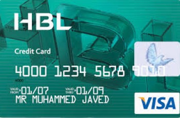 HBL Credit card image