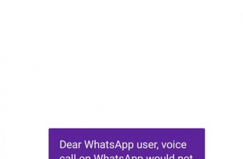 Ufone WhatsApp message