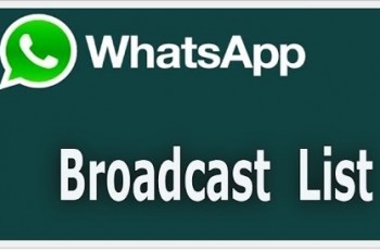 Whatsapp Broadcast List