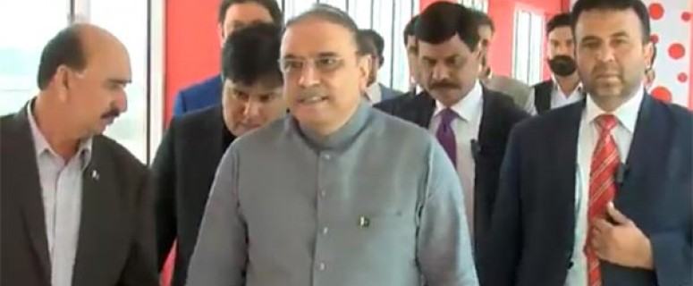 Asif Ali Zardari in Bol Network