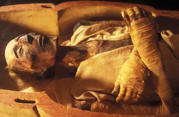 dead body of pharaoh