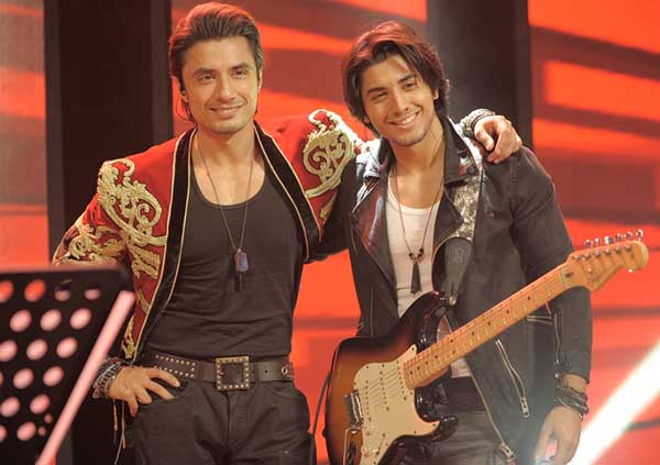 ali zafar with his brother
