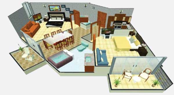 Dream View Apartment floor plan