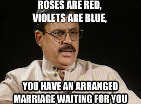arrange marriage meme