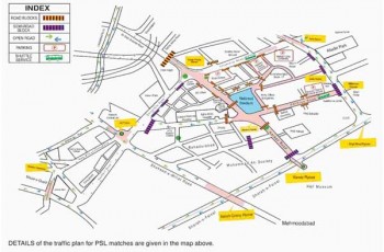 traffic plan for PSL