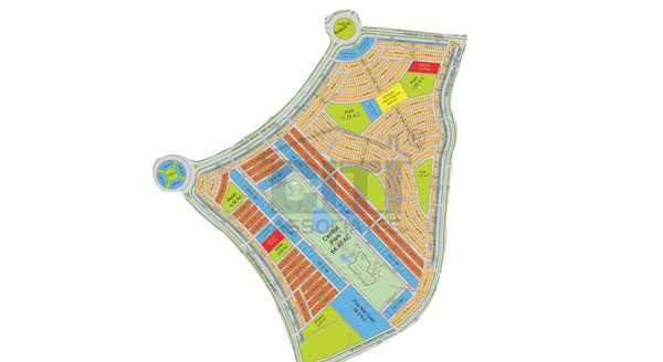 Bahria-Central-Park-Apartment-map