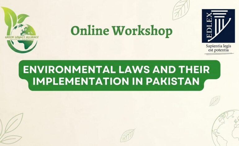 Bridging the Gap: Environmental Laws and Their Implementation in Pakistan